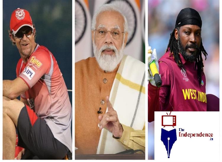 The Independence:Jonty-Rhodes-Chris-Gayle-Narendra-Modi-Republic-Day-Wishes