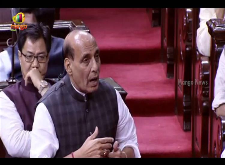 The Independence:Rajnath-Singh-in-Parliament